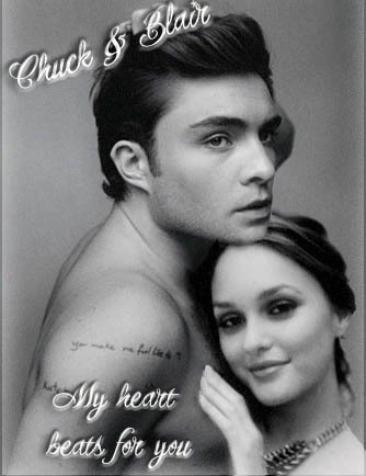  Chuck & Blair my cœur, coeur beats 4U