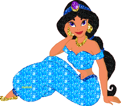  Princess Jasmine,Animated