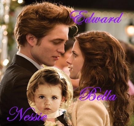  Edward, Bella and Nessie