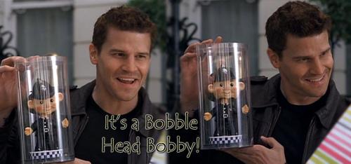 Its a Bobble Head Bobby!