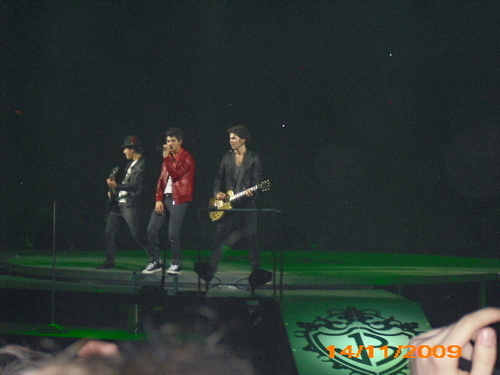  Jonas Brothers show, concerto in Antwerp (Belgium)