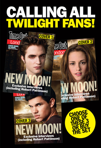 Time Out ロンドン Covers NEW MOON Collector's set