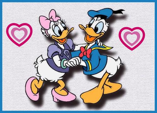  Donald & gänseblümchen, daisy