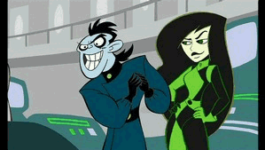  Dr.Drakken and Shego from Kim Possible (gif-file)