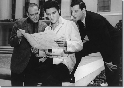  Elvis Presley with Leiber and Stoller
