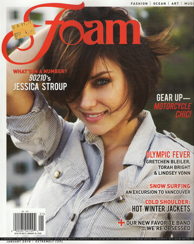  Jessica in Foam Magazine (scans)