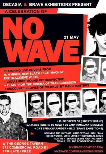 NO WAVE a book by Marc Masters