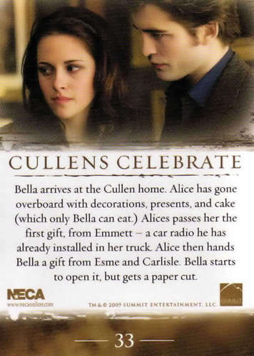  New Moon - Trading Cards [SPOILERS]