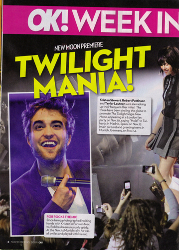  New moon Collectors edition of OK! magazine scans