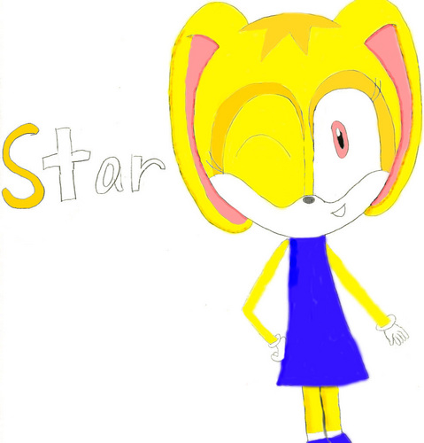  star, sterne colored