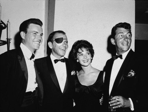  With Frank Sinatra, Dean Martin and Robert Wagner