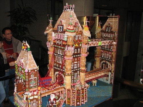 gingerbread castle