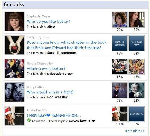 Booth Pick on Fanpop Home page!!