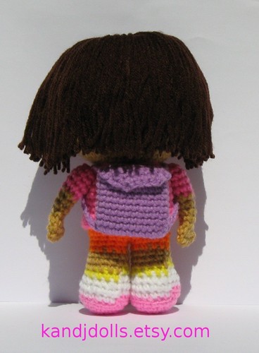  Dora the Explorer crochet doll