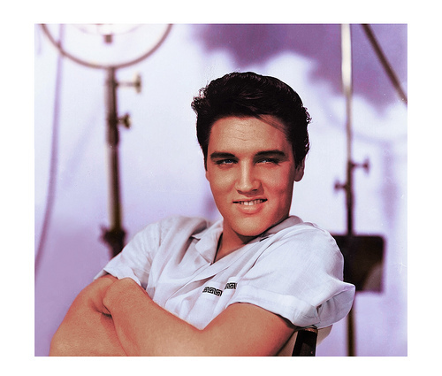  Elvis Presley 1957 Promo shot.