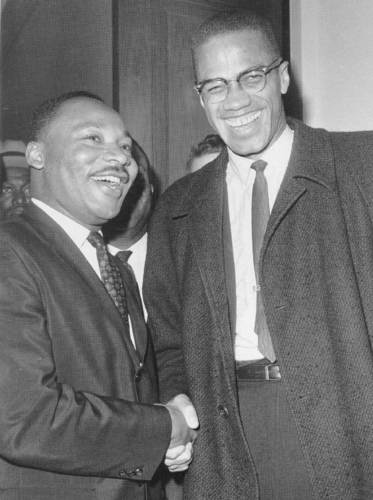  Malcolm with MLK