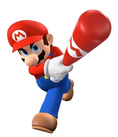  Mario in Mario Superstar Baseball