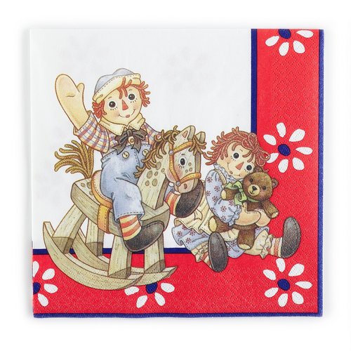  Raggedy Ann And Andy Napkins