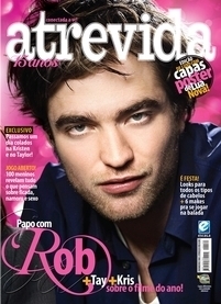  Robert on the cover of a Brazillan mag