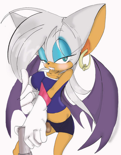  Rouge the sexy chic