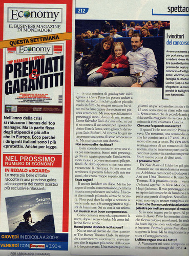  Scans: Rob in Italian Magazine Panorama