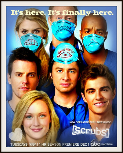  सक्रब्स Season 9 poster - It's finally here!