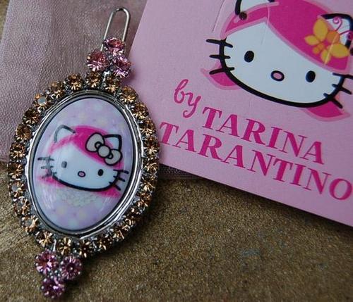  Tarina Tarantino "Pink Head" Hello Kitty Jewelry