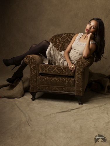  Zoe Saldana | তারকা Trek Promotional Photoshoot (2009)