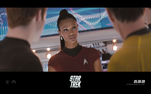 Zoe Saldana | Star Trek Widescreen Wallpaper