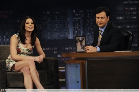  Ashley Greene Visits "Jimmy Kimmel Live"