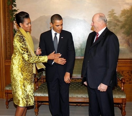  Barack Obama & Michelle's Norway visit! The Nobel peace prize visit in Oslo!