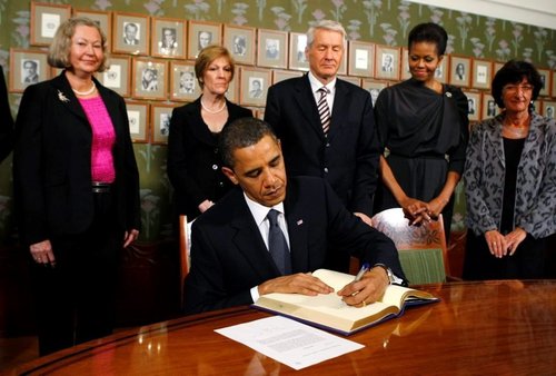  Barack Obama & Michelle's Norway visit! The Nobel peace prize visit in Oslo!