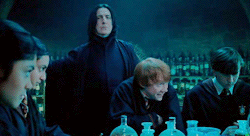  Potions class with Snape