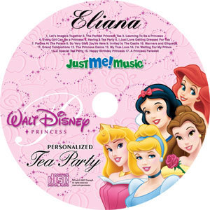  迪士尼 Princess Personalized DVD