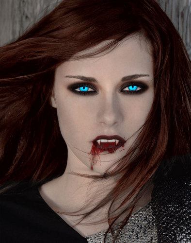  Kristen as a vampire(not as Twilight vamp)