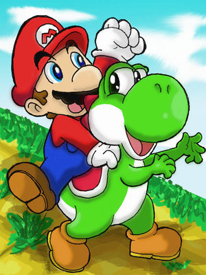  Mario and the Yosh