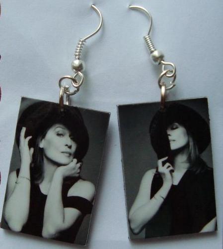  My earrings with Meryl