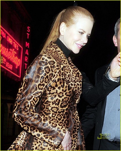 Nicole Kidman Loves Leopard Print