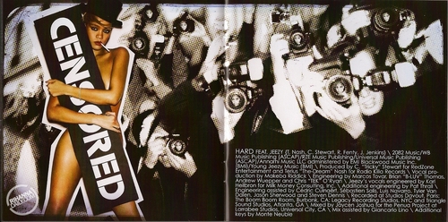  Rihanna Rated R Booklet foto