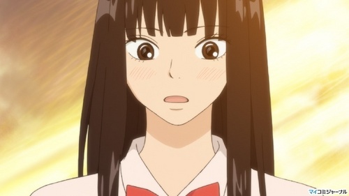  Sawako blushing
