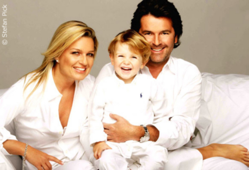  Thomas Anders & his family