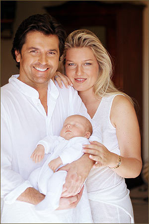 Thomas Anders & his family
