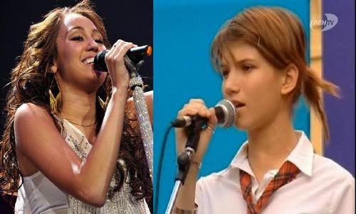  miley and camila bordonaba.they are both actrices and singers.
