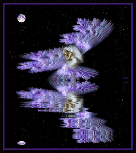 lila, flieder Wings,Animated