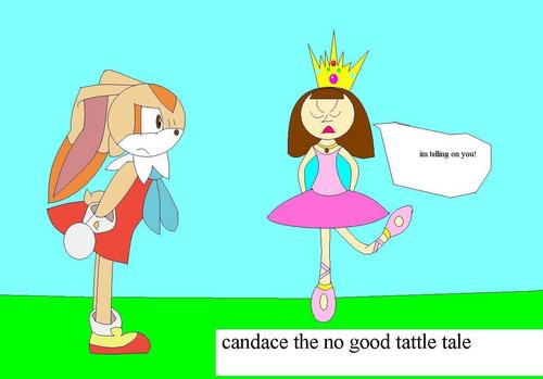  Cnadace the no good tattle tail