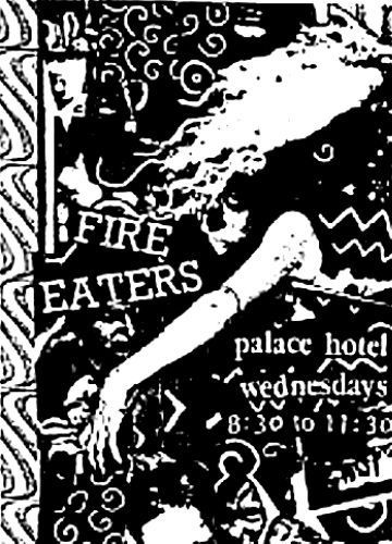  api, kebakaran Eaters - flyers