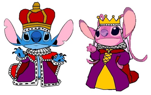 King Stitch and Queen Angel