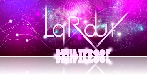  La Roux Bulletproof Hintergrund