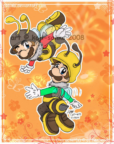  Mario:Bumble Bee Brothers