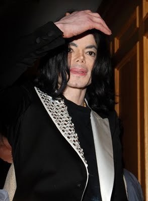  Michael wearing Human Nature suite,as seen in the film
